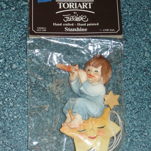"Starshine" Anri Ferrandiz Toriart Christmas Ornament - Made In Italy - Gift! - Picture 1 of 3